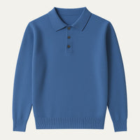 Florian | Cashmere Polo Shirt with Refined Collar