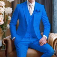 Odin | Men's Business 3 Piece Suit with Jacket, Gilet and Trousers