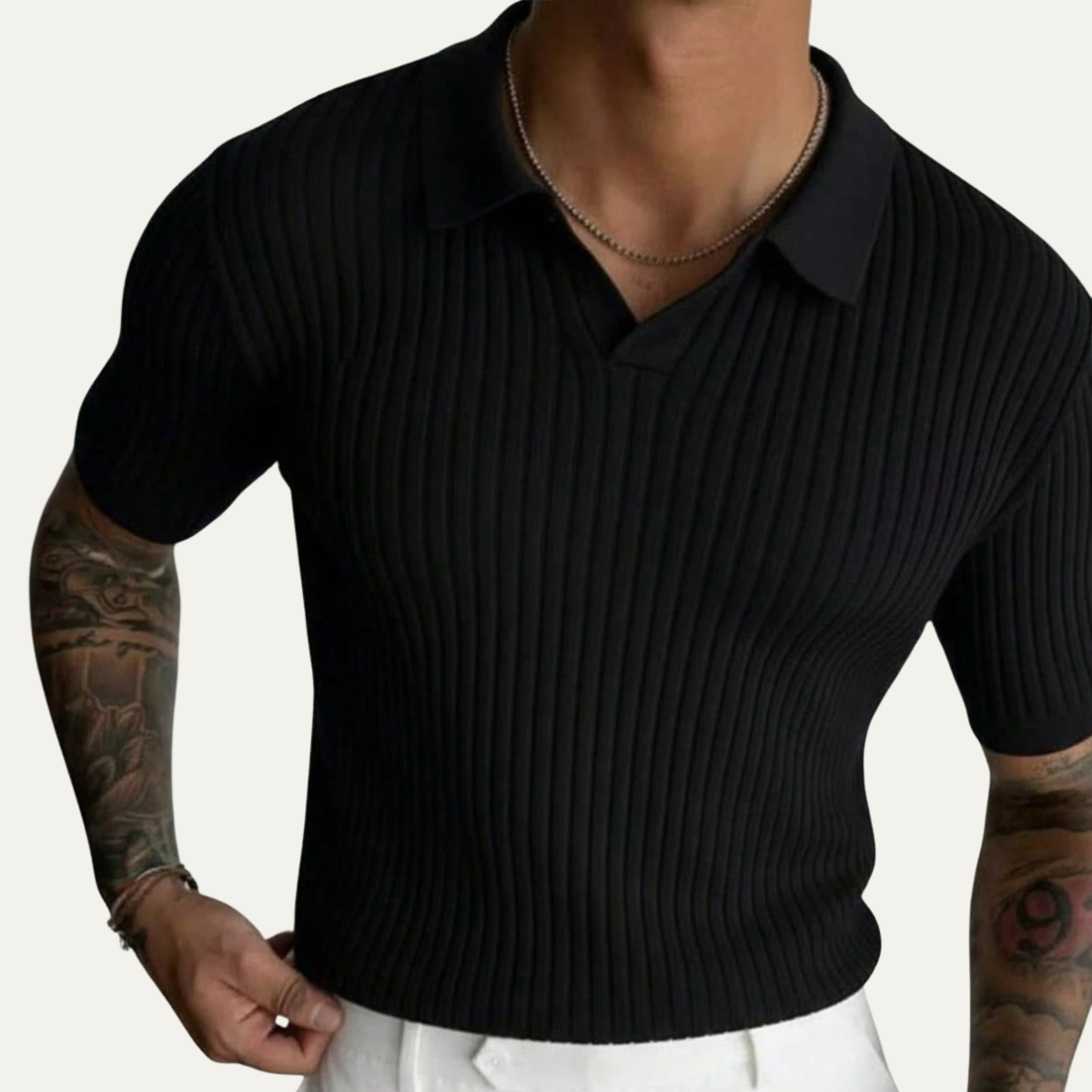 Keaton polo shirt Navy Blue