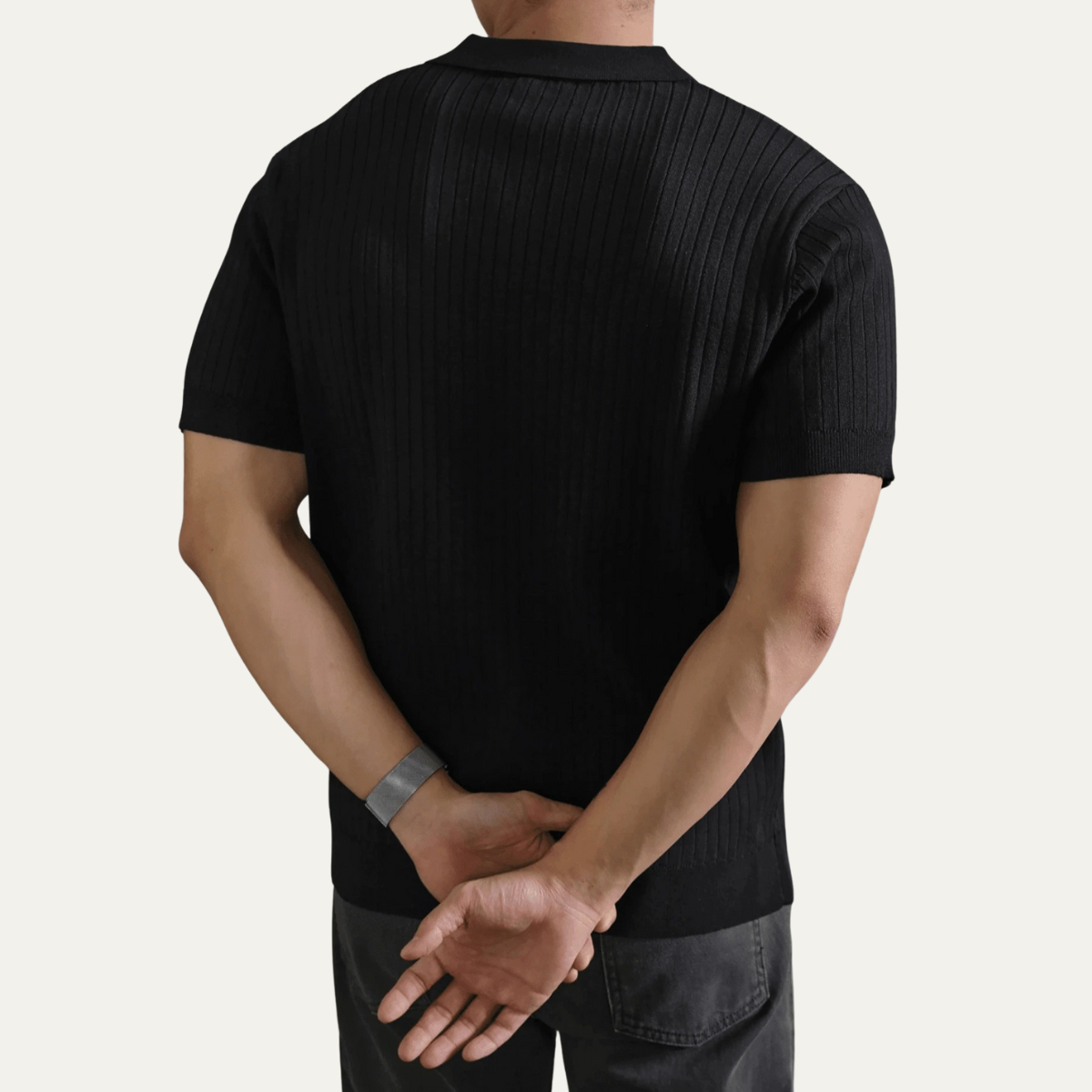 Keaton polo shirt detail