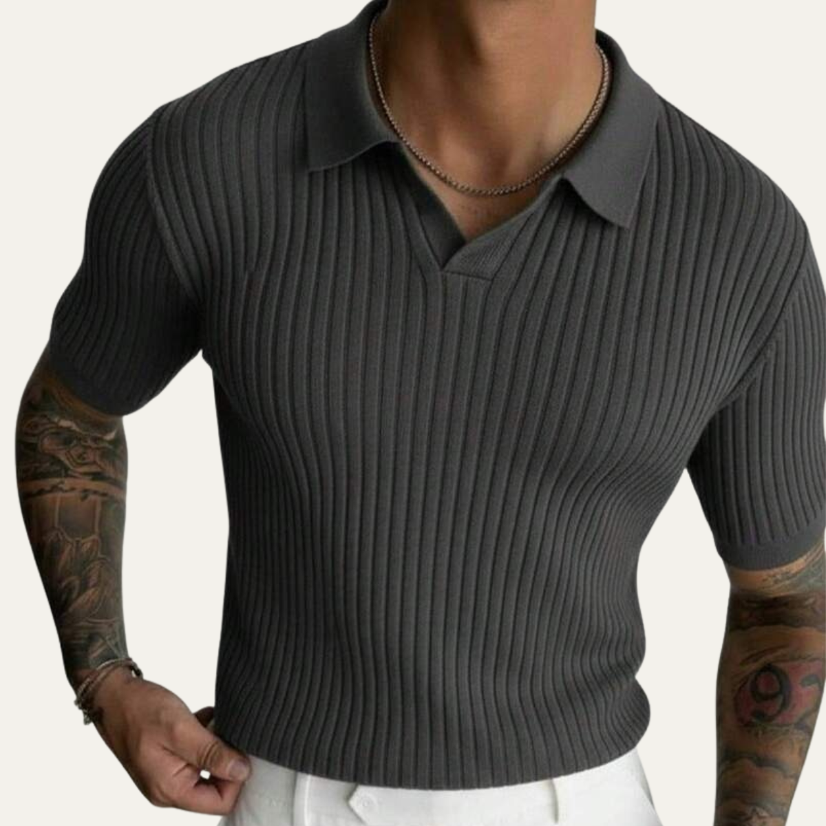 Kasper polo shirt Grey