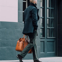 Draycott coat in Black, fifth view