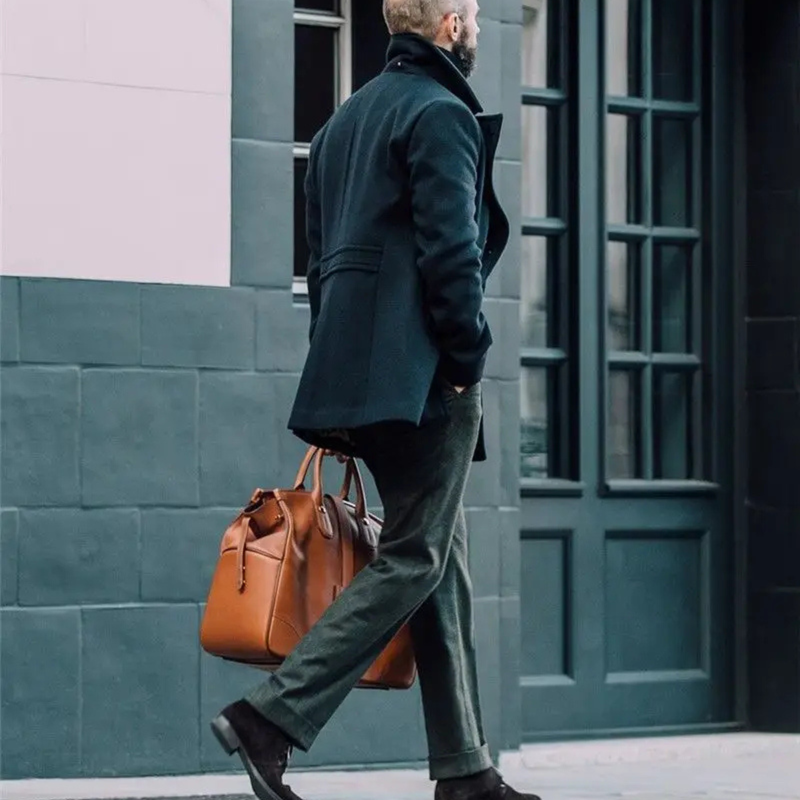 Draycott coat in Black, fifth view