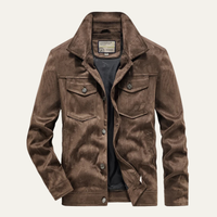 Kyle | Casual Suede Look Cargo Jacket