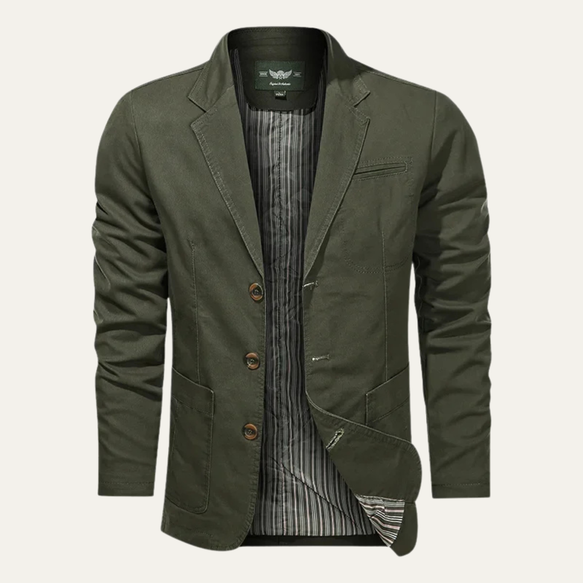 Marshall | Lightweight Cotton Single-Breasted Blazer for Men