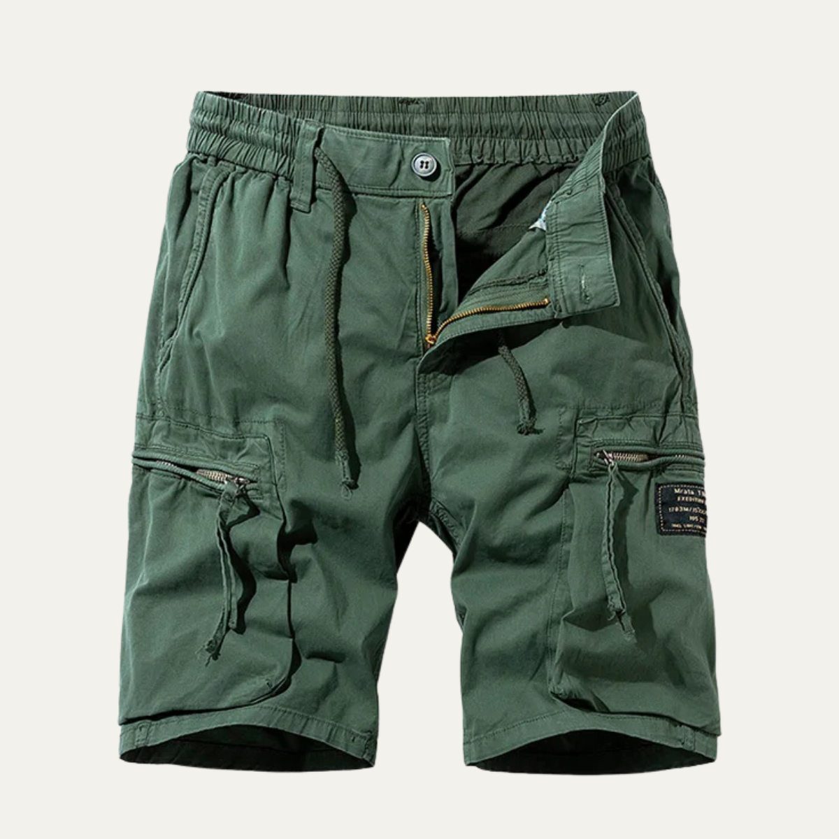 Godfrey Utility Cargo Shorts Army Green