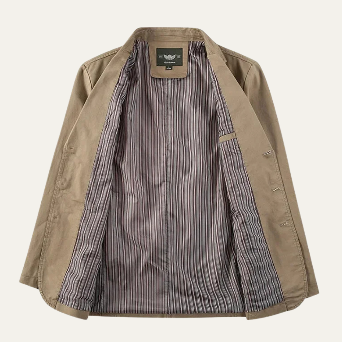 Marshall | Lightweight Cotton Single-Breasted Blazer for Men