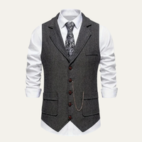 Elliot | Classic Tailored Tweed Waistcoat