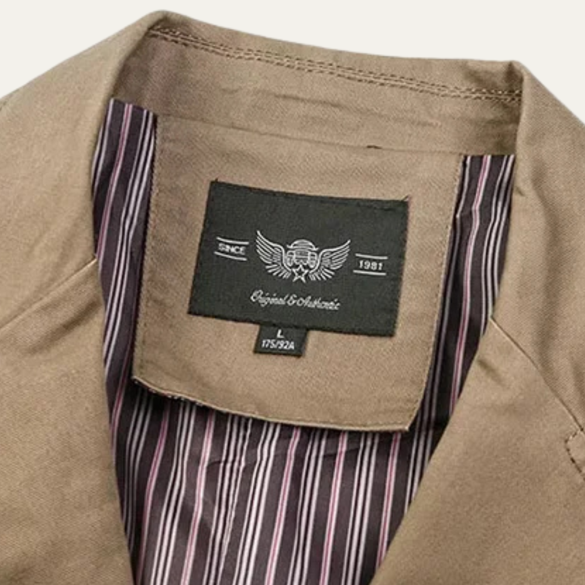 Marshall | Lightweight Cotton Single-Breasted Blazer for Men
