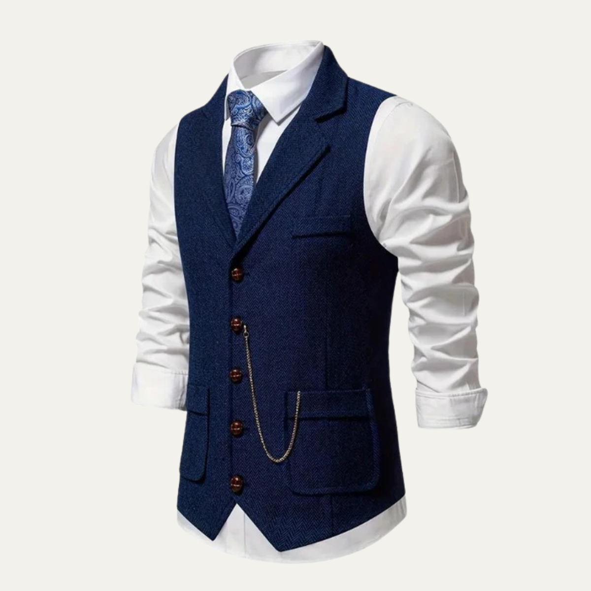 Elliot | Classic Tailored Tweed Waistcoat
