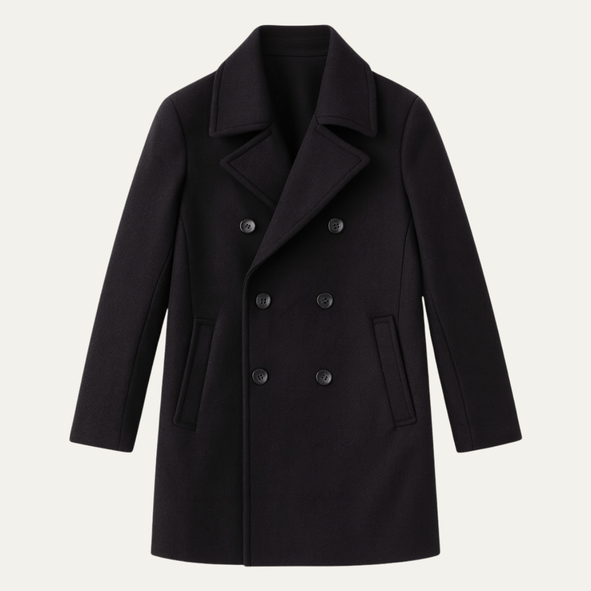 Draycott coat in Black, second view