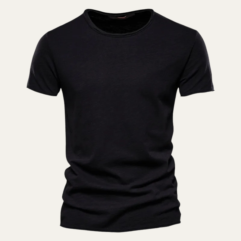 Rex Crew Neck T-Shirt Black