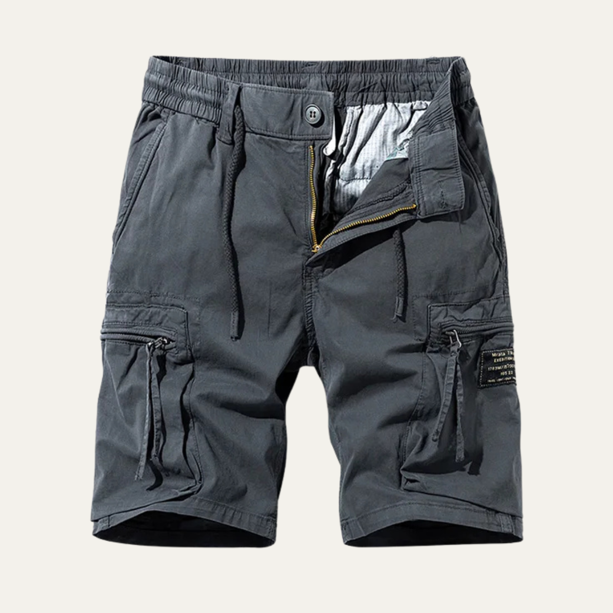 Godfrey Utility Cargo Shorts Grey