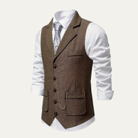 Elliot | Classic Tailored Tweed Waistcoat