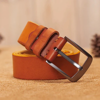 Elijah | Genuine Leather Belt with Pin Buckle