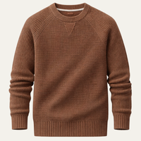 Matthias | Knitted Crew Neck Jumper for Men