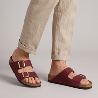 Bryson | Men's Casual Leather Slippers with Adjustable Buckles
