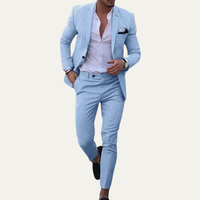 Denver | Casual Linen Two Piece Suit
