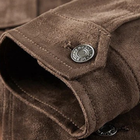 Kyle | Casual Suede Look Cargo Jacket