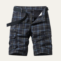 Glenn Plaid Cargo Shorts