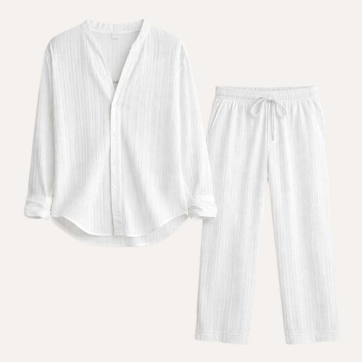 Prince long sleeve shirt and trousers summer set