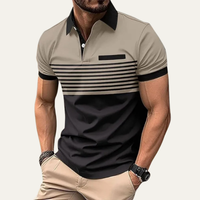Basil polo shirt in Khaki