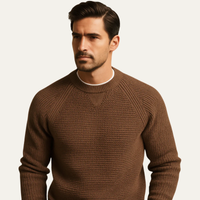 Matthias | Knitted Crew Neck Jumper for Men