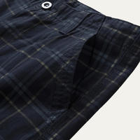 Glenn Plaid Cargo Shorts detail