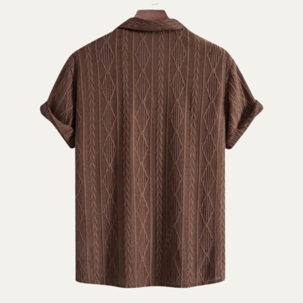 Owen | Textured Short Sleeve Summer Shirt