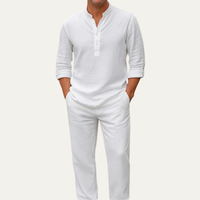 Brett | Henley Top and Trousers Lounge Co-Ord Set