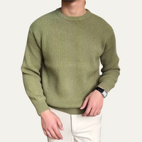 Fabian | Men's Ribbed Crew Neck Knit Jumper