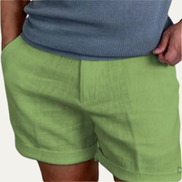 Francis | Lightweight Relaxed Fit Linen Shorts