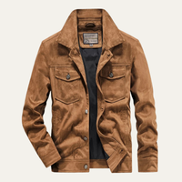Kyle | Casual Suede Look Cargo Jacket