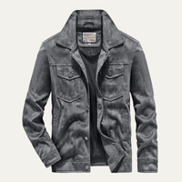 Kyle | Casual Suede Look Cargo Jacket