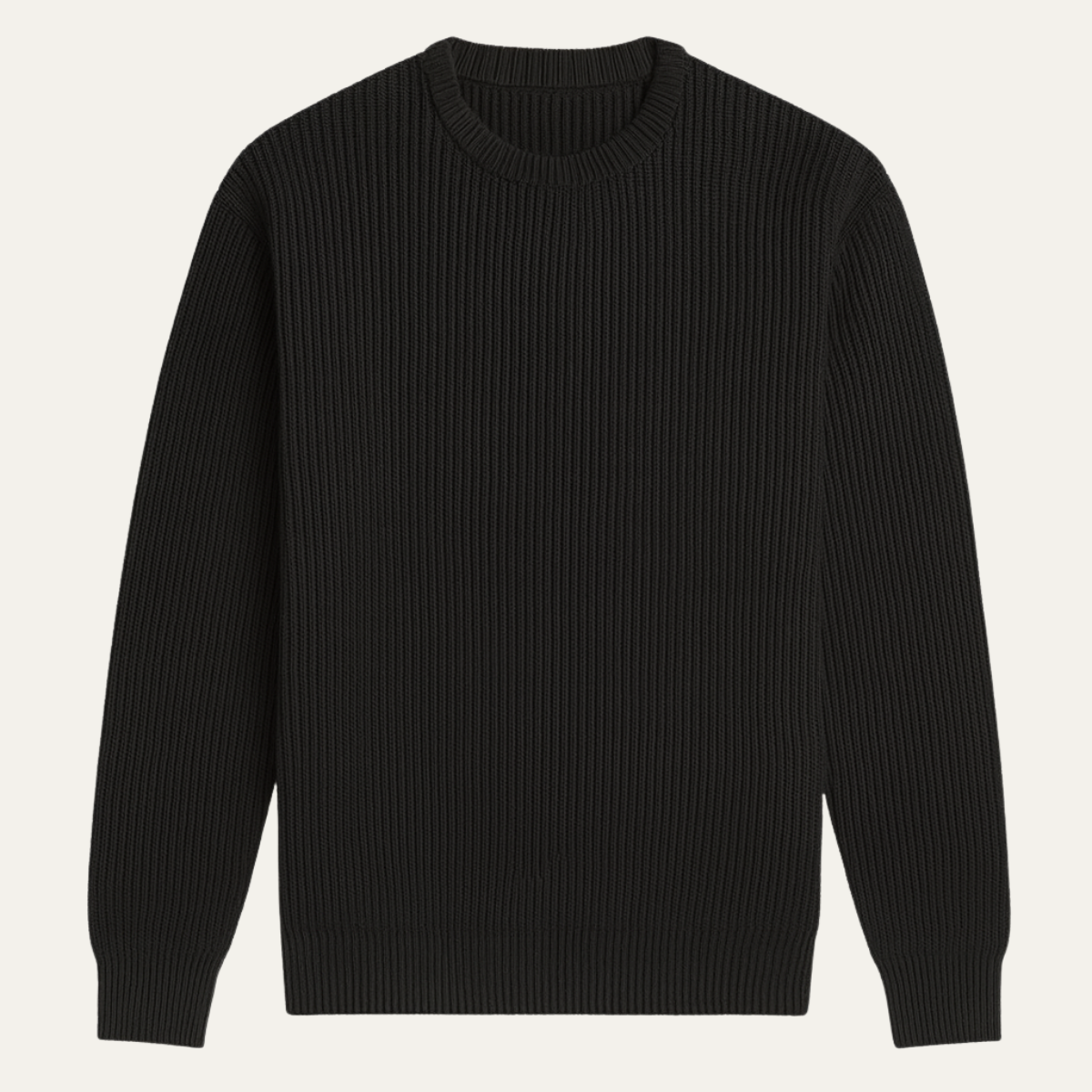 Fabian | Men's Ribbed Crew Neck Knit Jumper
