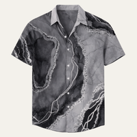 Joseph | Casual Patchwork Short Sleeve Button-Up Shirt
