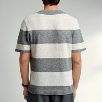 Bert | Men's Short Sleeve Knitted Polo Shirt Breathable Top