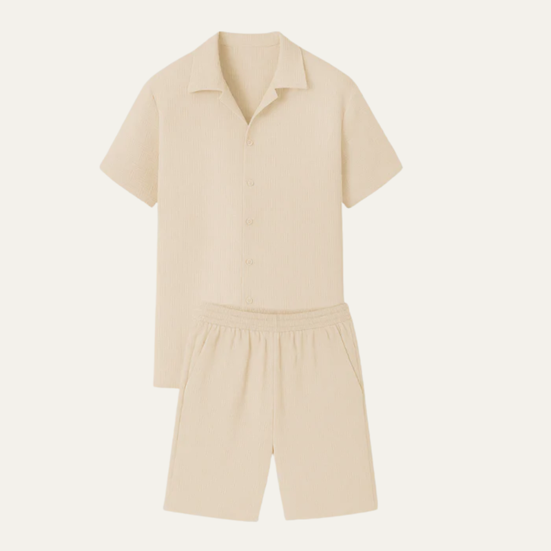 Brendan | Casual Summer Shirt and Shorts Co-Ord Set