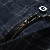 Glenn Plaid Cargo Shorts detail