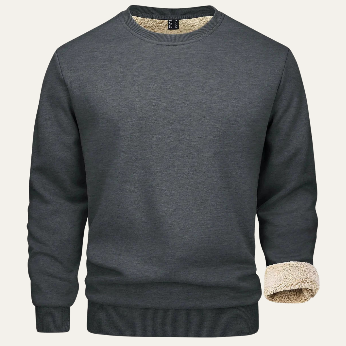 Errol | Men's Fleece Lined Crew Neck Jumper