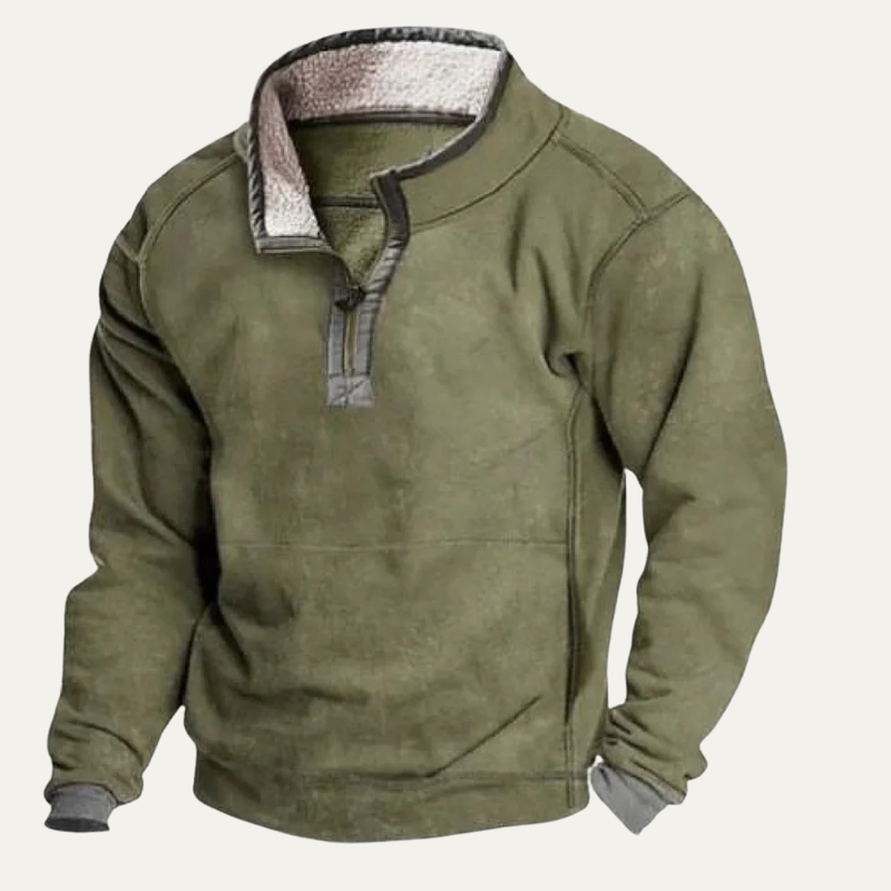 Chadwick sweatshirt in Army Green