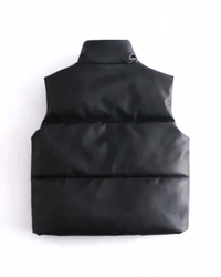 Georgiana | Quilted Sleeveless Puffer Vest