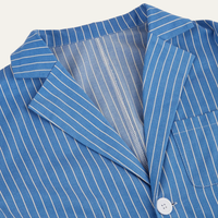 Davis striped linen blend blazer