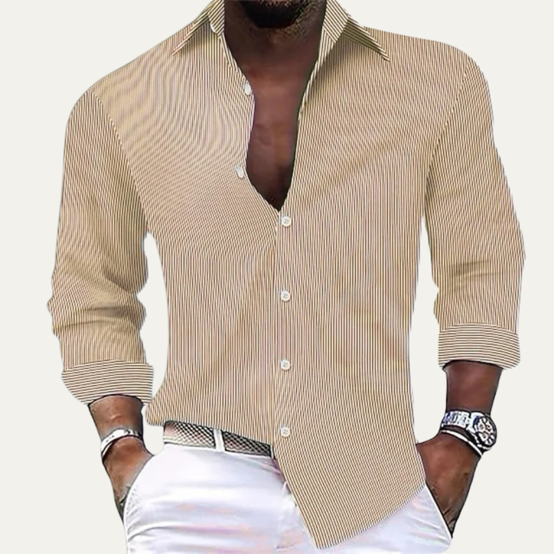Carl shirt Beige