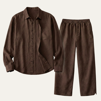 Alaric linen set detail view eleven