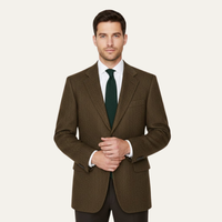 Logan | Tailored Tweed Fishbone Blazer Jacket