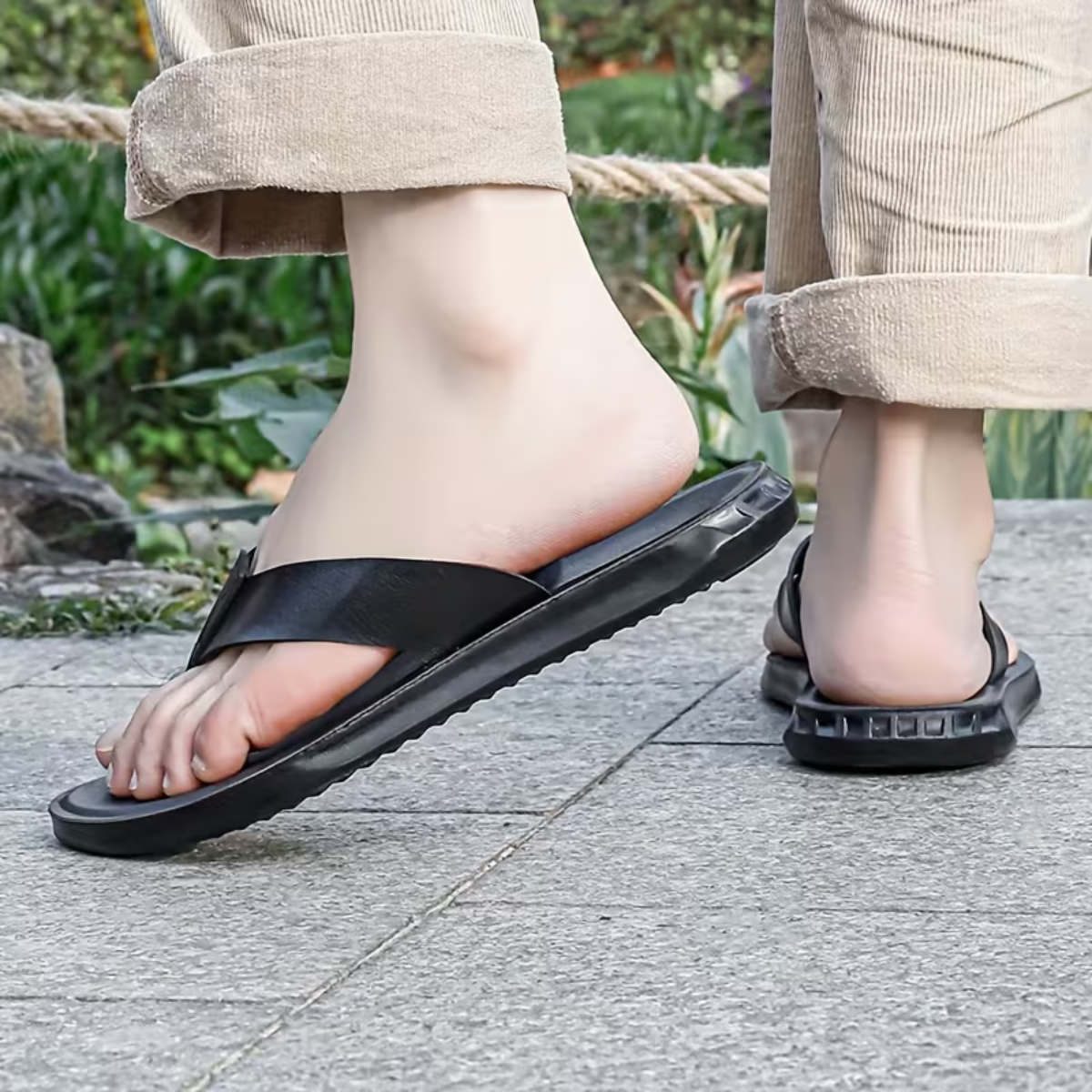 Chester | Men's Comfortable Casual Thong Sandals