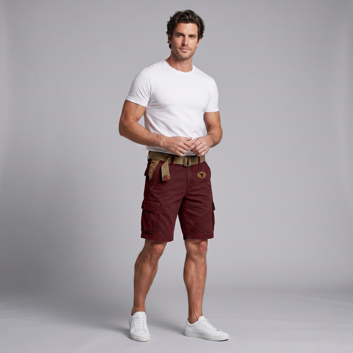 Chase | Multi Pocket Tactical Cargo Shorts with Belt