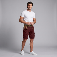 Chase | Multi Pocket Tactical Cargo Shorts with Belt