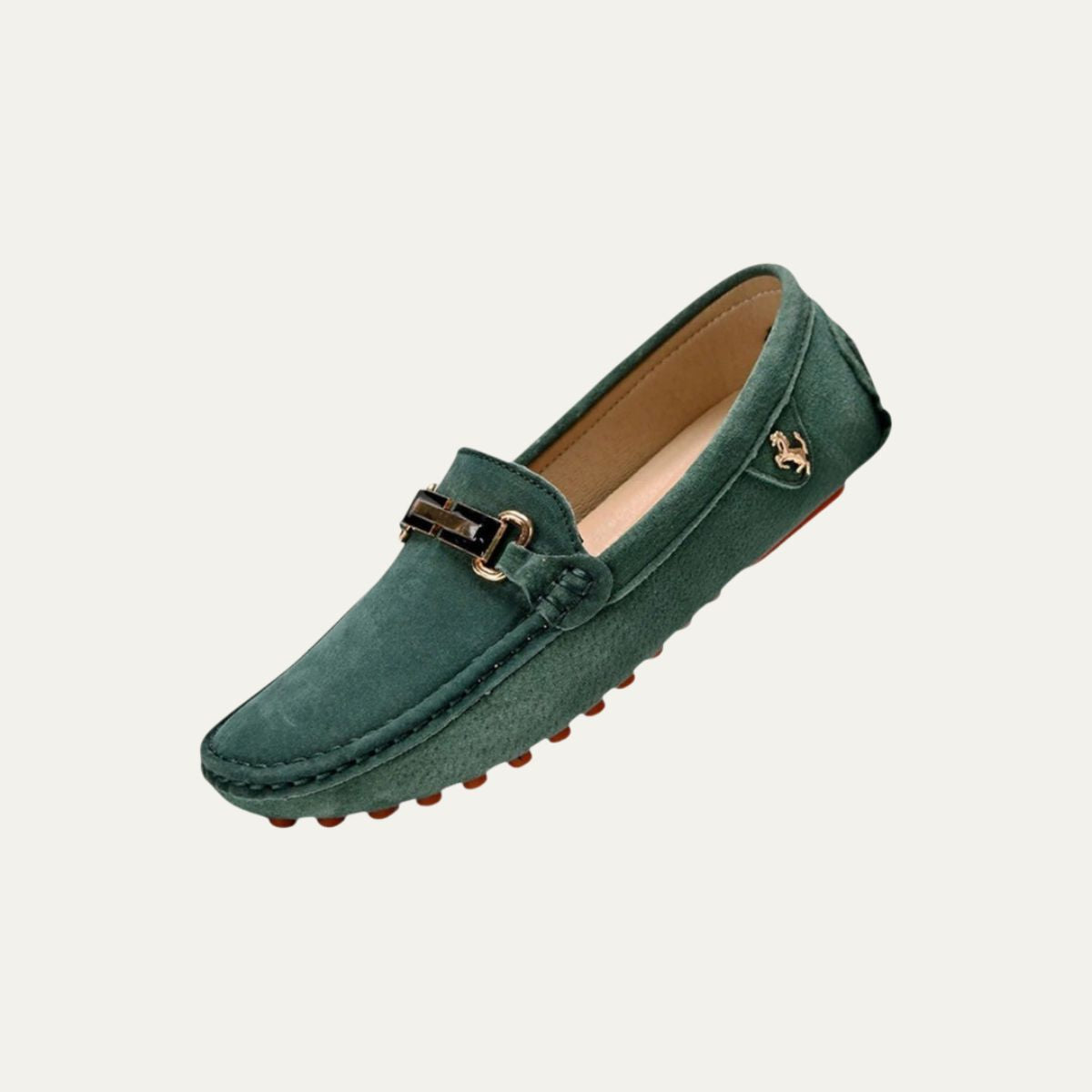 Murray suede driver loafers Green